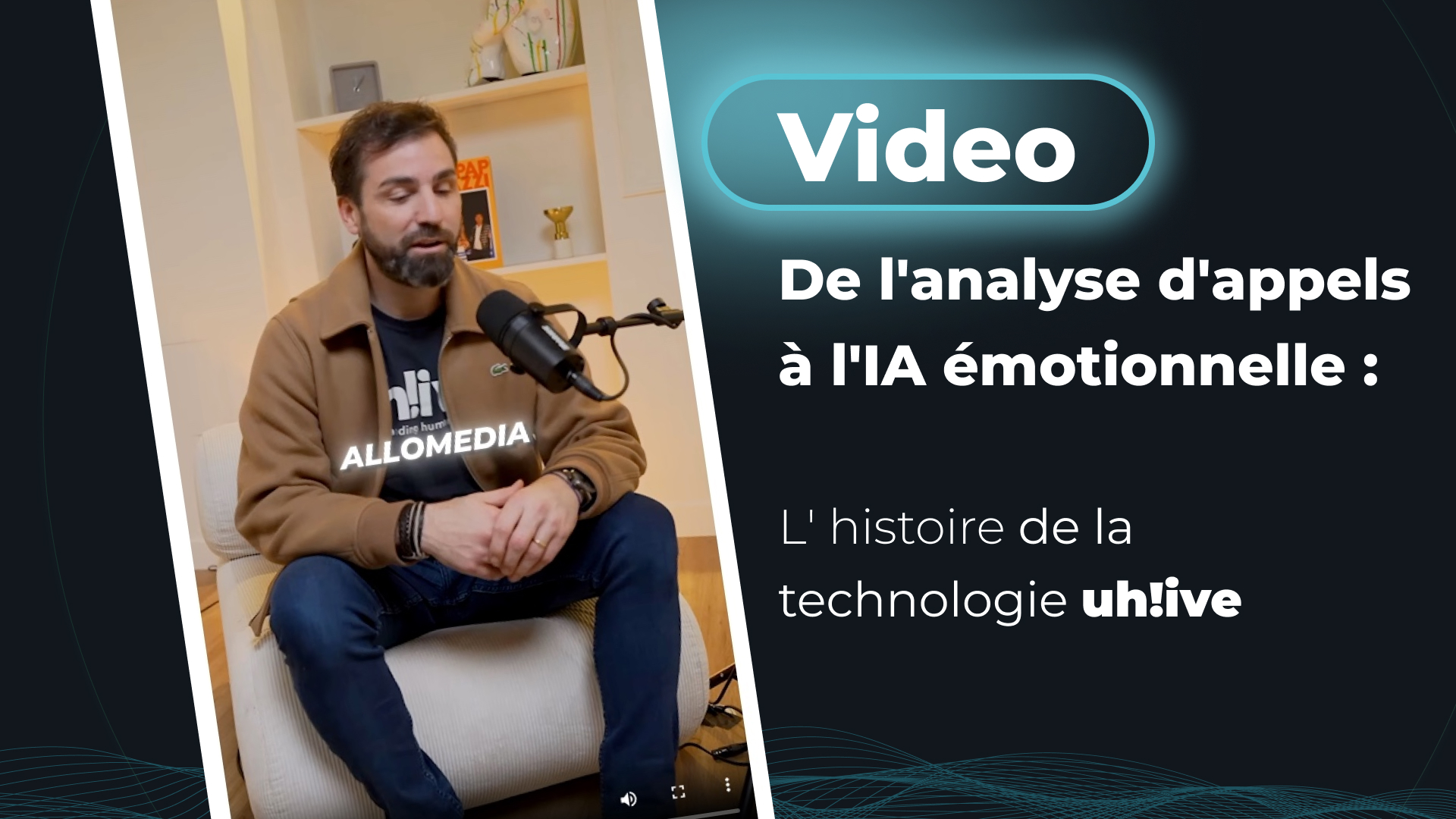 De l’analyse d’appels à l’IA émotionnelle : l’histoire de la technologie uh!ive